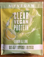Clear vegan protein