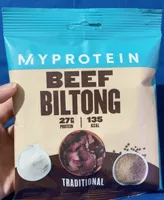 Beef biltong