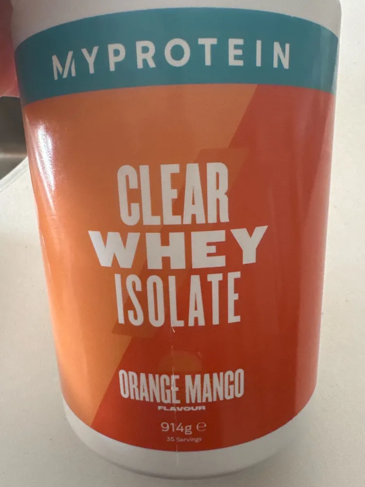Clear whey isolate
