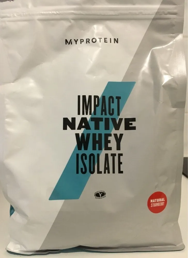 Impact Native Whey Isolate Strawbery