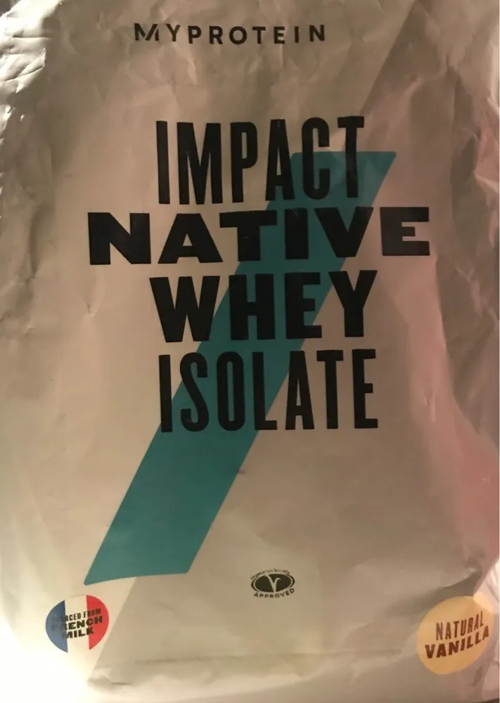 Impact Native Whey Isolate Vanille