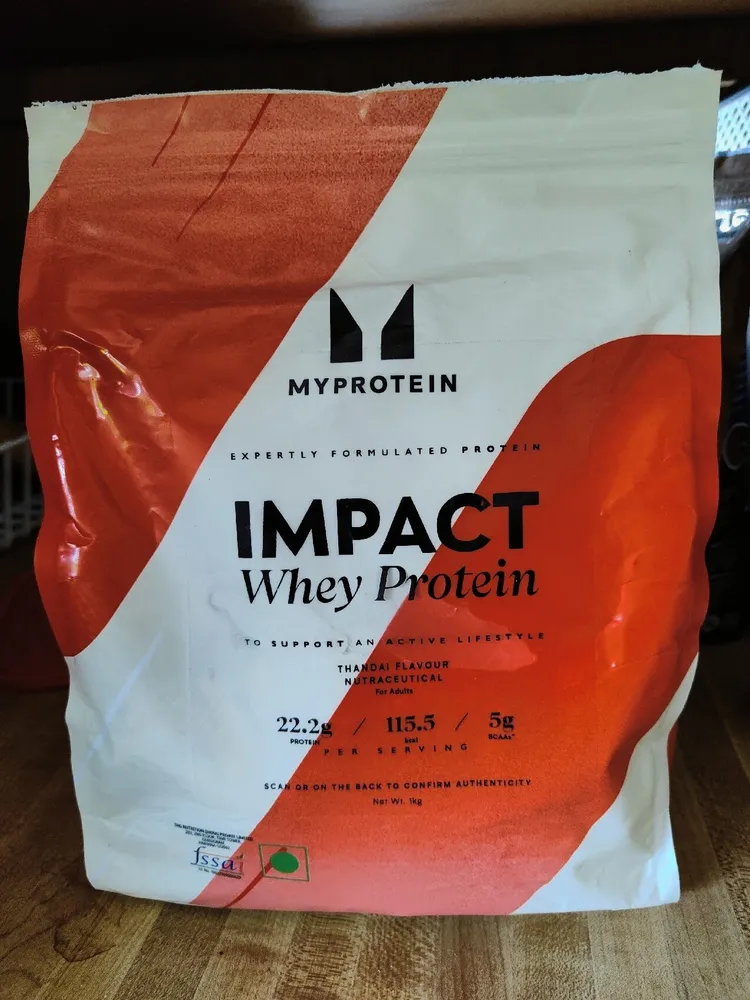 Thandai Flavor Impact Whey Protein By Myprotein