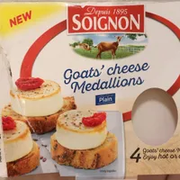 Goat cheese medallions