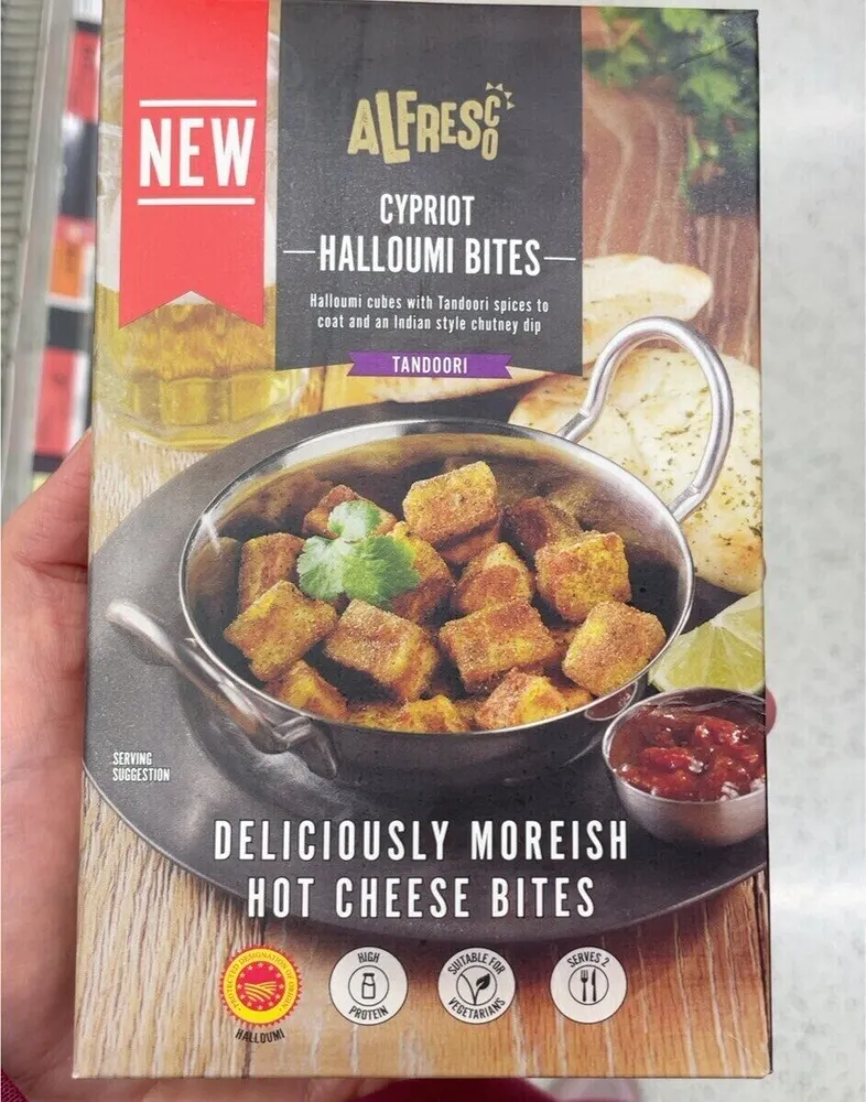Cypriot halloumi bites