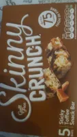 Skinny crunch sticky toffee snack bar