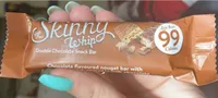 Double chocolate snack bar