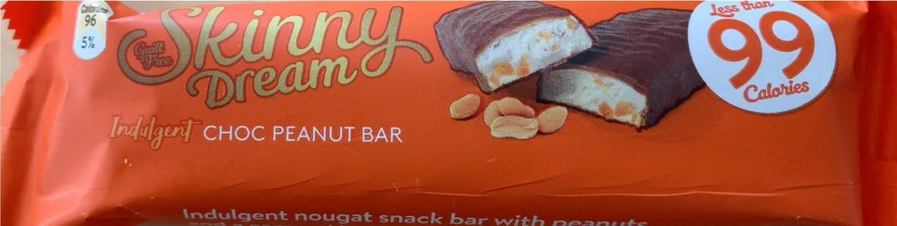 Skinny dream choc peanut bar