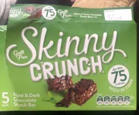 Mint &dark chocolate snack bar