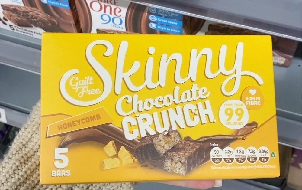 Skinny honeycomb chocolate crunch