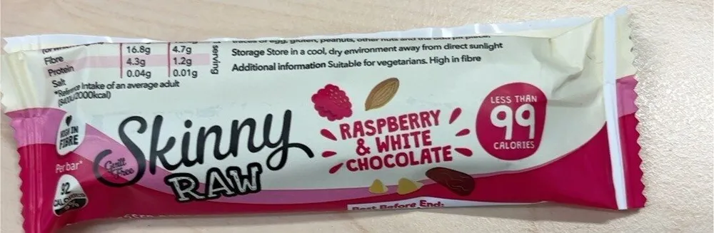 Raspberry & white chocolate