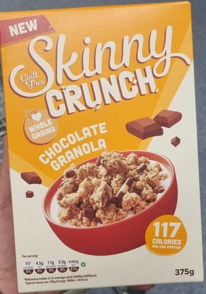 Skinny Crunch Chocolate Granola