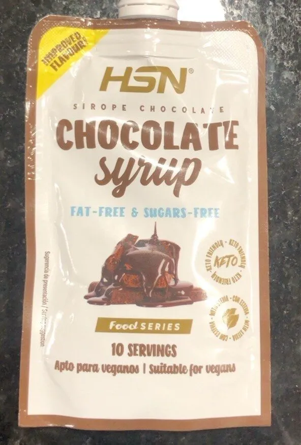 sirope de chocolate