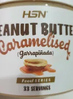 Peanut butter caramelised