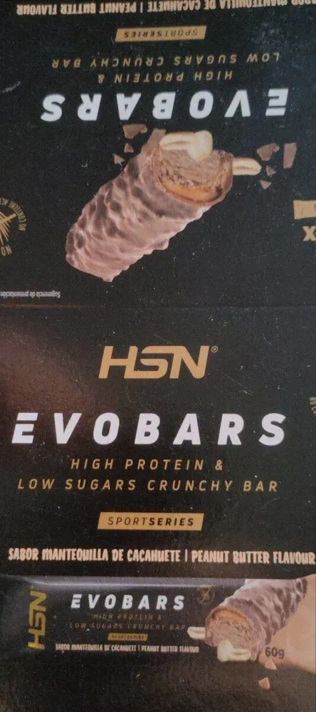 Evobars crema cacahuete