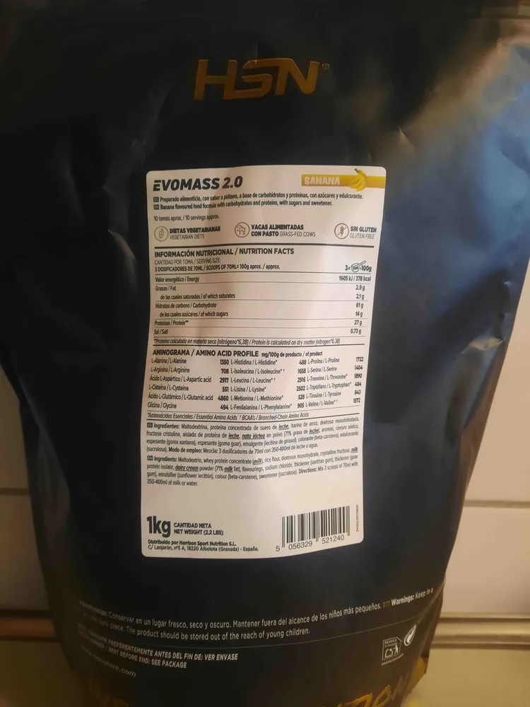 Massgainer Evomass 2.0 Banane