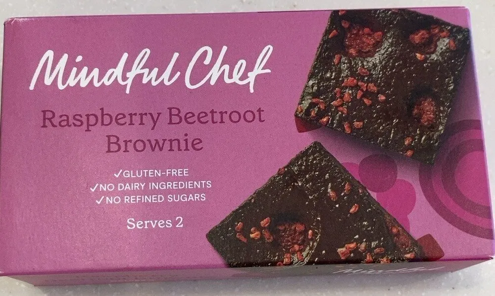 Raspberry Beetroot Brownie