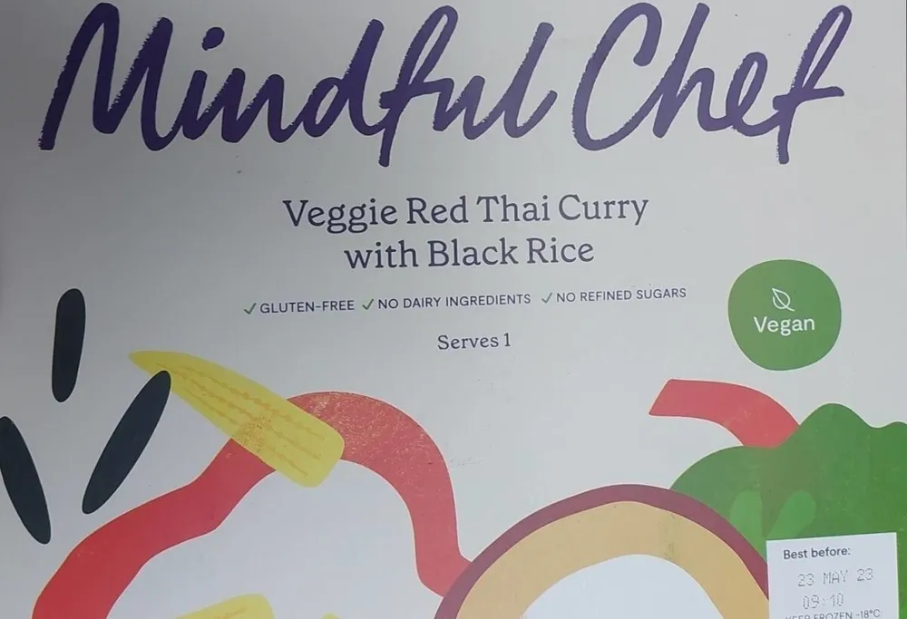 Veggie red thai curry