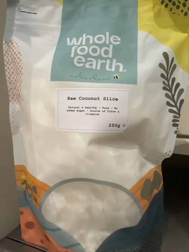 Raw Coconut Slice