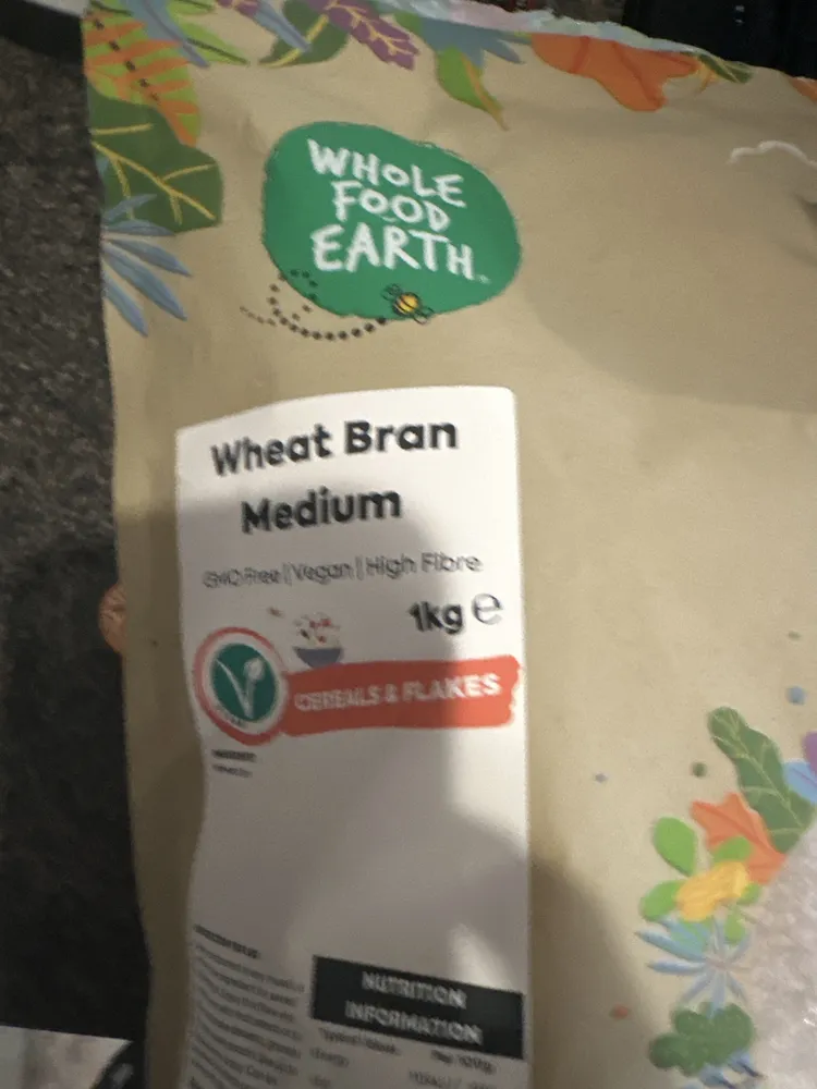 Wheat bran medium