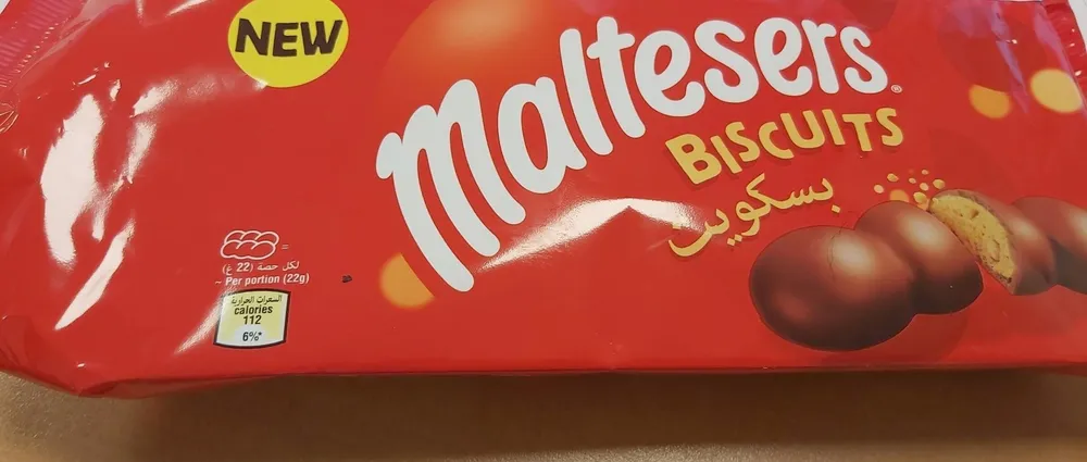 Maltesers biscuits