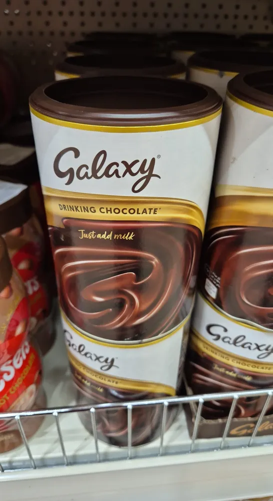 galaxy drinking chocolate