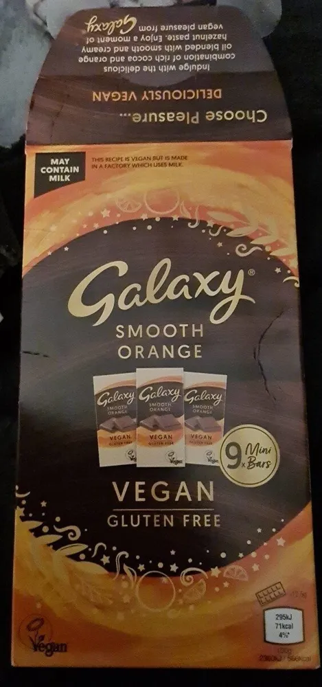 Smooth orange gluten free vegan