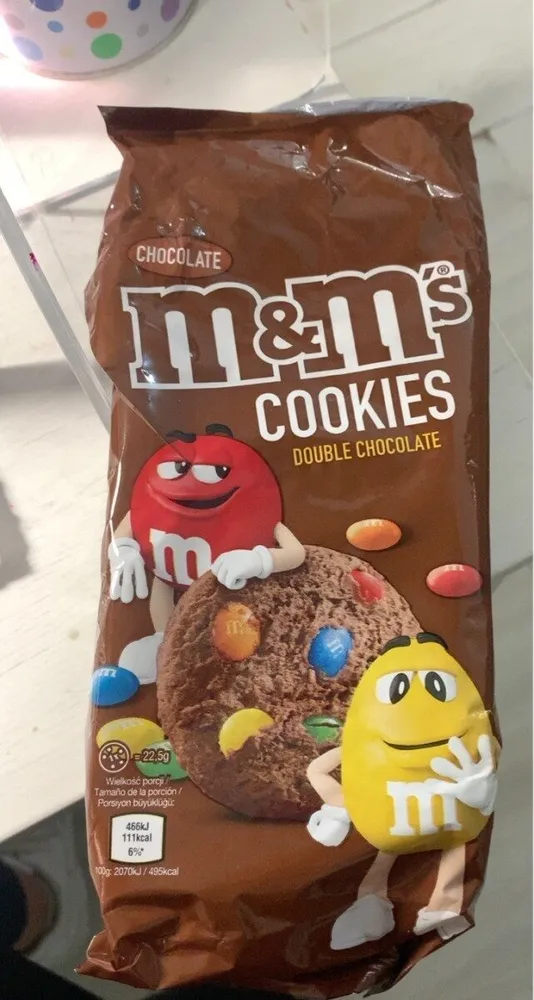 M&M’s Cookies Double Chocolate
