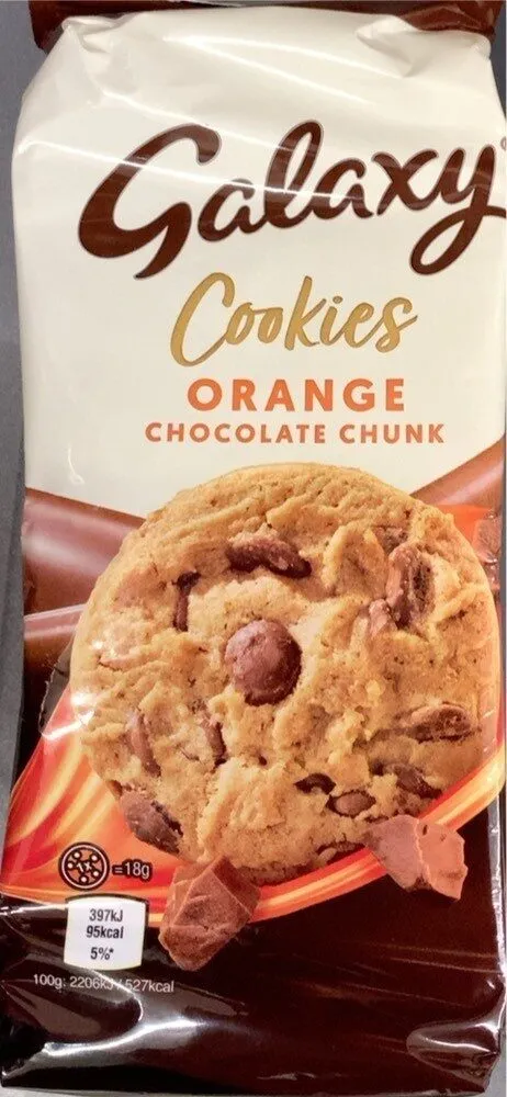 Orange Chocolate Chunk Cookies