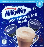 MilkyWay hot chocolate pods