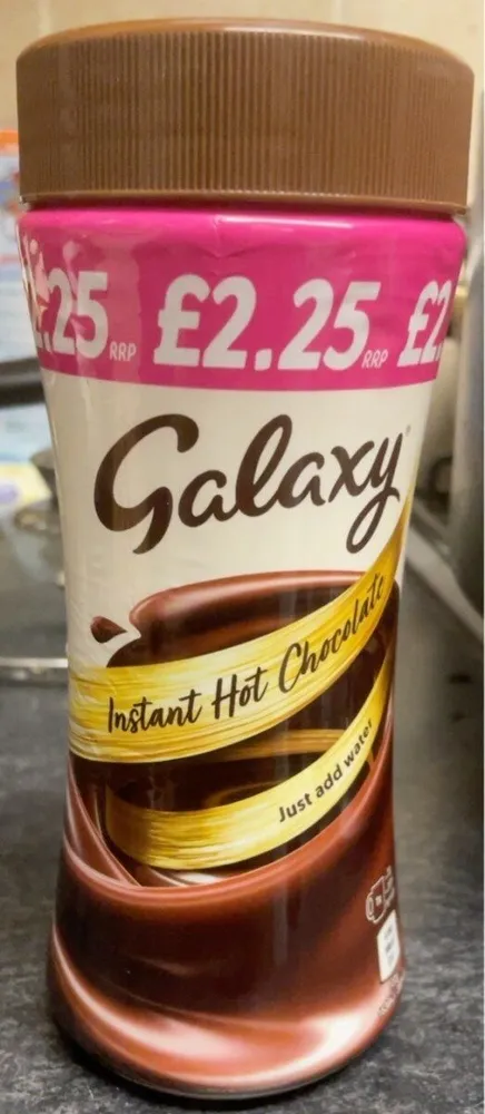 125 £2.25 £2 Galaxy Instant Hot Chocolate Just add