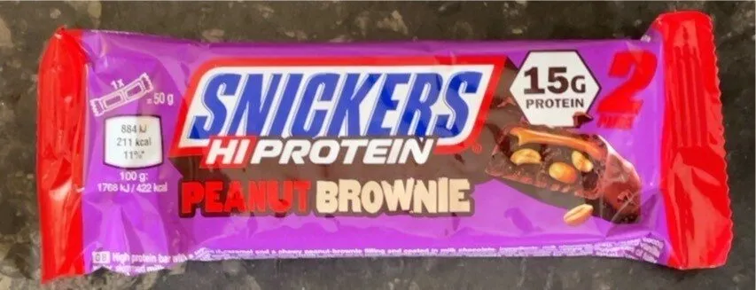 Hi protein peanut brownie