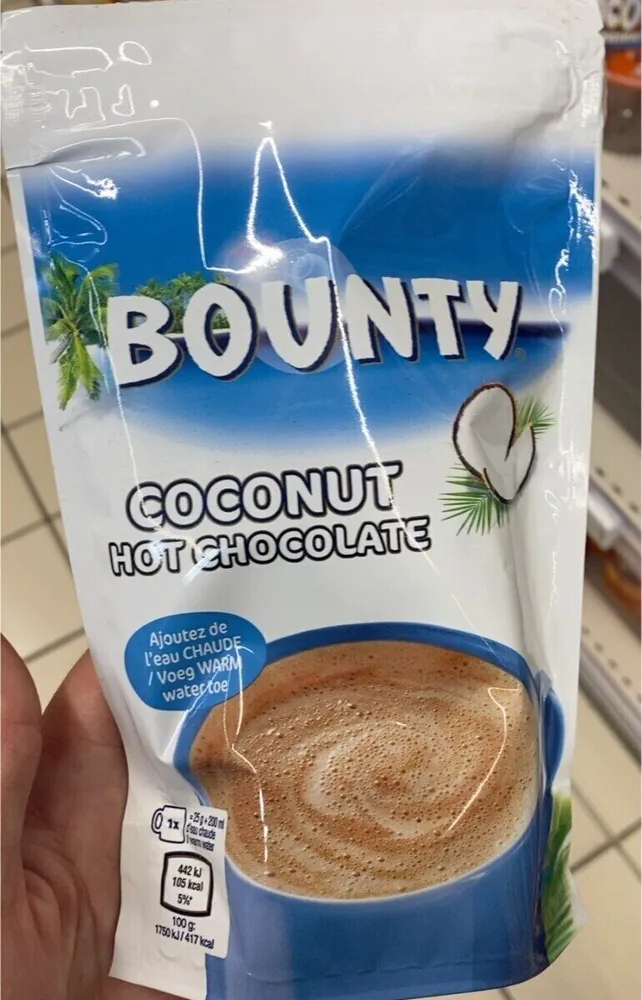 Bounty hot chocolate