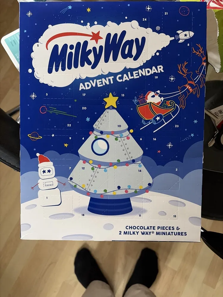 ADV NS SMOOTH MILK LATE MOULDED SHAPES O MILKY WAY