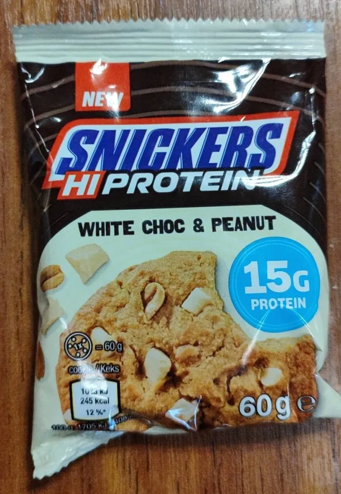 WHITE CHOC & PEANUT