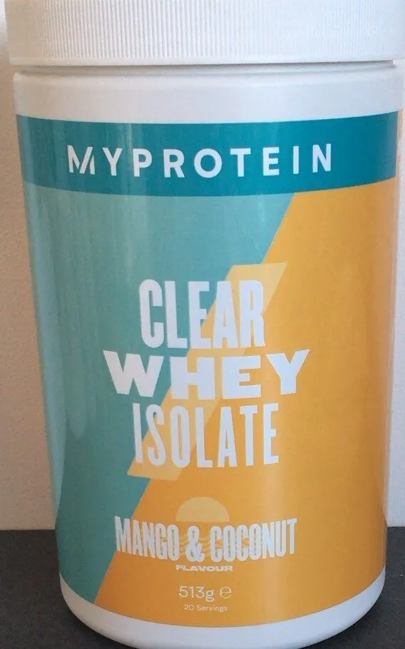 Clear whey isolate