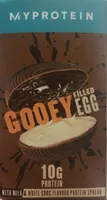 Gooey filled egg