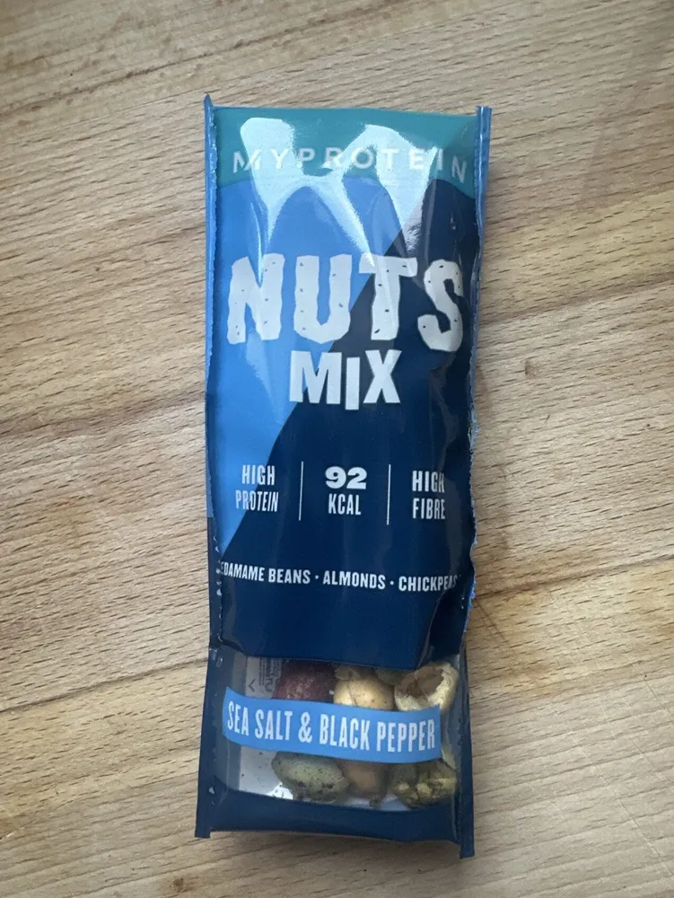 See Salt And Black Pepper Nuts Mix