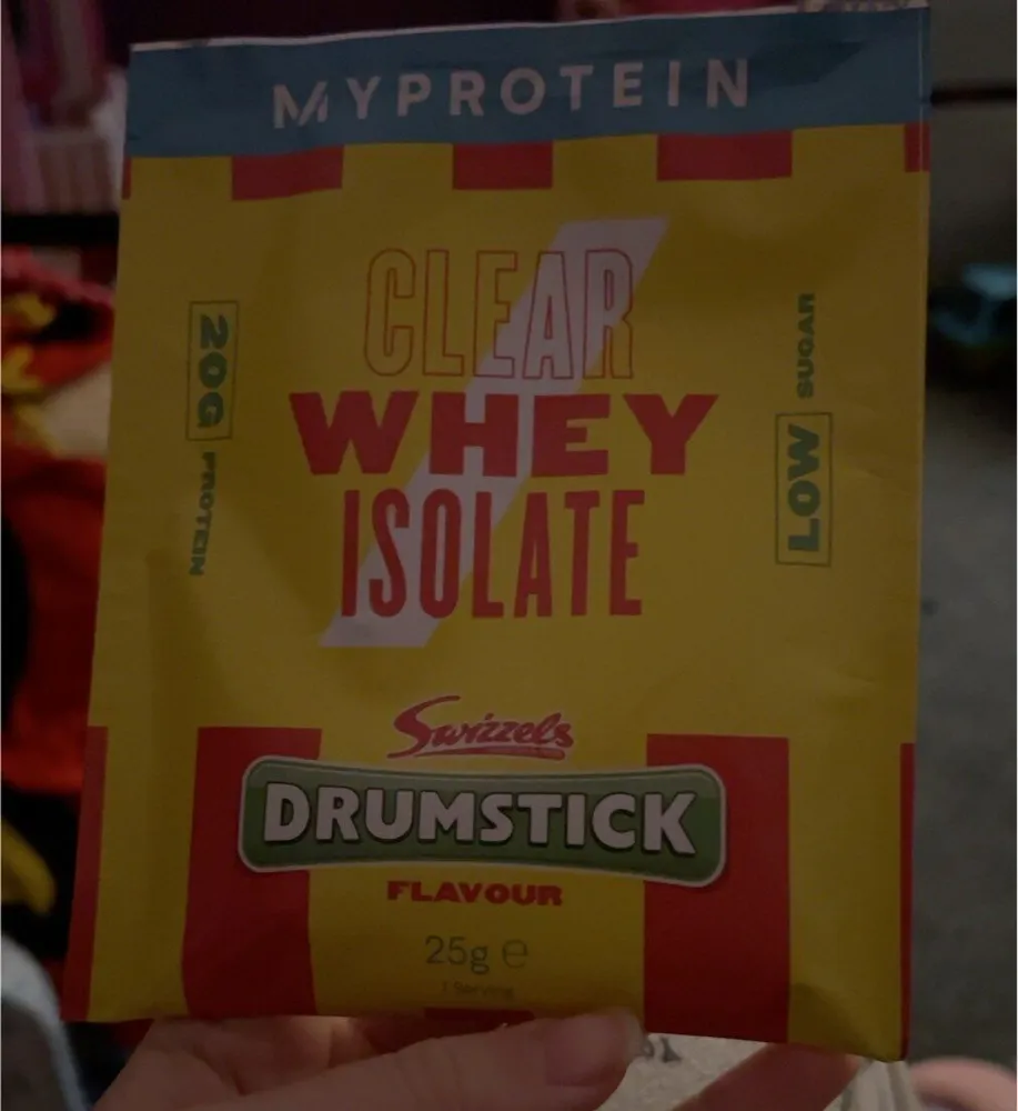 Clear whey isolate drumsticks