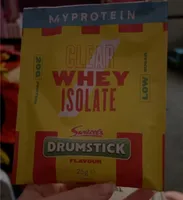 Clear whey isolate drumsticks