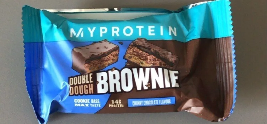 DOUBLE DOUGH BROWNIE