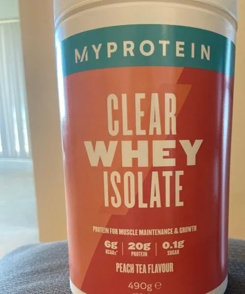 Clear Whey Isolate Peach Tea