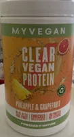 Clear vegan protein Pineapple & Grapefruit