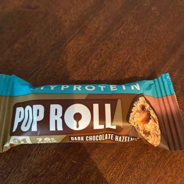 Pop roll dark chocolate hazelnut