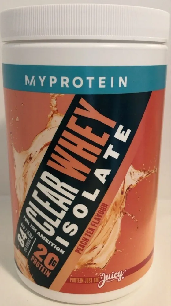 CLEAR Whey Protein Peach Tea flavour