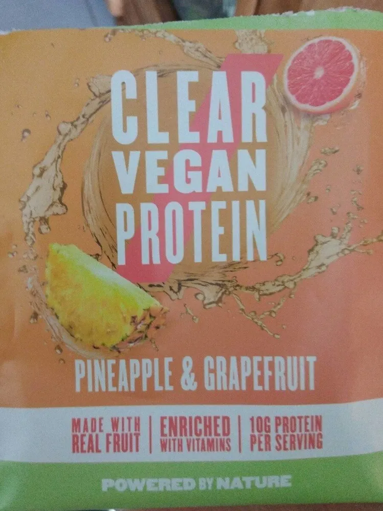 Clear vegan protein