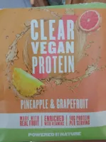 Clear vegan protein