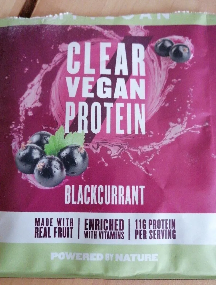 Clear vegan protein