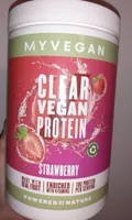 Clear vegan protein