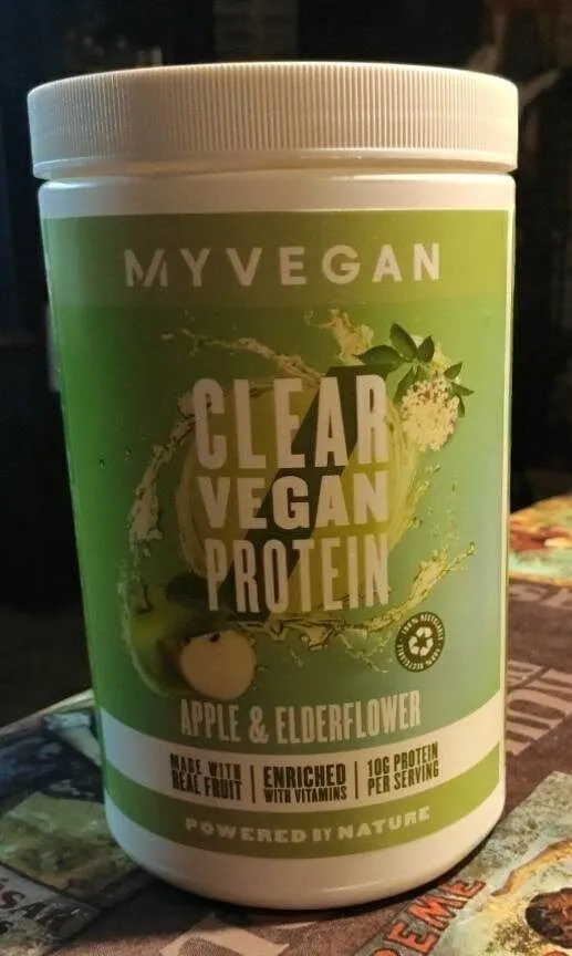 Clear vegan protein