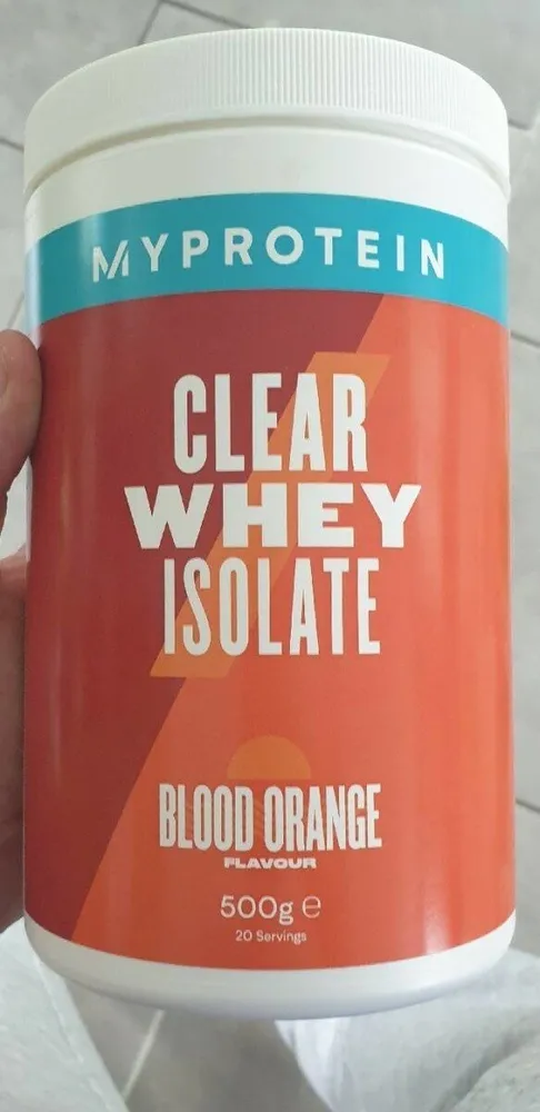 Clear whey isolate